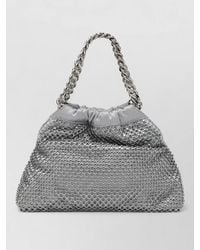 Stella McCartney - Shoulder Bag Chain Strap Metallic Finish - Lyst