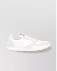 Jil Sander - Two-Tone Fabric Low-Top Sneakers - Lyst