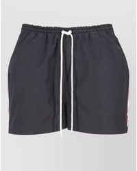 Thom Browne - Track Shorts Nylon Cotton Back Stripe - Lyst