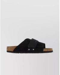 Birkenstock - Suede Kyoto Slides - Lyst