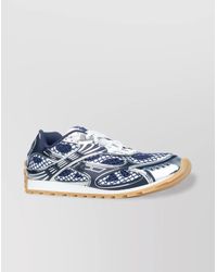 Bottega Veneta - Leather Orbit Low-Top Sneakers - Lyst