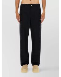 MM6 by Maison Martin Margiela - Trousers With Back Pockets And Belt Loops - Lyst