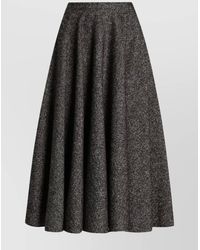 Dolce & Gabbana - Wool-Blend Midi Skirt - Lyst