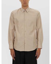 Dries Van Noten - Striped Cotton Shirt - Lyst