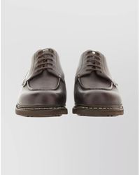 Paraboot - Leather Moccasin Boots - Lyst