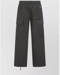 C.P. Company - Cotton Wide-Leg Cargo Trousers - Lyst