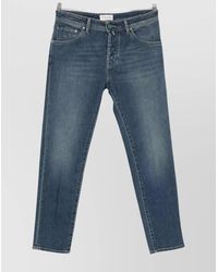 Jacob Cohen - Cropped Slim-Leg Denim Jeans - Lyst