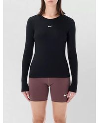 Nike - Ribbed Cotton Slim-Fit Long-Sleeve T-Shirt - Lyst
