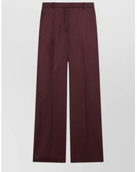 Frankie Shop - Lenora Tailored Wool Blend Wide Leg Trousers - Lyst