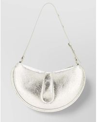 THEMOIRÈ - Adjustable Strap Half-Moon Shoulder Bag - Lyst