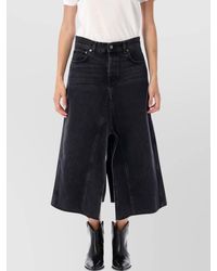 Haikure - Cotton A-Line Skirt - Lyst