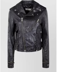 Golden Goose - Nevada Biker Jacket Nappa Waxed - Lyst