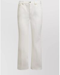 Gucci - Cropped Denim Straight-Leg Trousers - Lyst