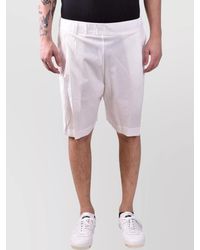 Laneus - Tailored Trousers Embroidered Detail - Lyst