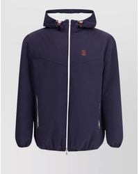 Brunello Cucinelli - Quilted Waterproof Hooded Jacket - Lyst