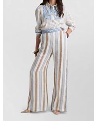 PHO® Firenze - Shirt Set Striped Long Sleeves High Waist - Lyst