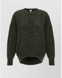 Loewe - Ribbed Cutout Wool-Blend Jumper - Lyst