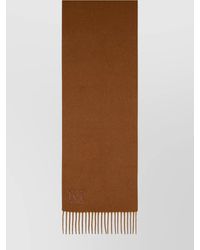 Max Mara - 'Wsdalia' Cashmere Stole Embroidered 'Monogram' - Lyst