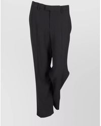 Ann Demeulemeester - Slim-Fit Cropped Tailored Trousers - Lyst