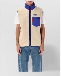 Patagonia - Sleeveless Fleece Vest High Collar - Lyst