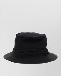 Yohji Yamamoto - Drape Hat Foldable Soft Structure Wide Brim - Lyst