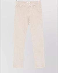 Jacob Cohen - Corduroy Slim-Fit Straight-Leg Trousers - Lyst