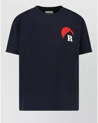 Rhude - Cotton Printed Short-Sleeve T-Shirt - Lyst