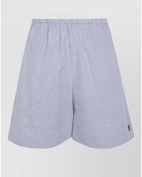 By Malene Birger - Siona Lounge Shorts Relaxed Fit Stripes - Lyst