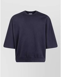 Fear Of God - Crew Neck Short Sleeve Ribbed Hem Sweatshirt - Lyst