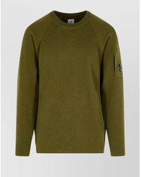 C.P. Company - Wool Blend Crewneck Jumper - Lyst