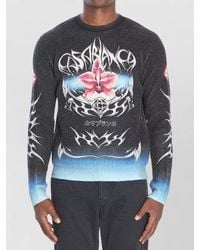 CASABLANCA - Sweater With Blades Print - Lyst