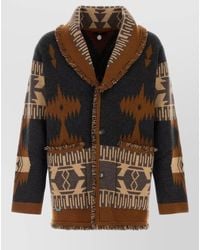 Alanui - Cashmere Icon Cardigan Shawl Collar Fringe - Lyst