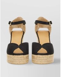 Castañer - Cotton Espadrille Sandals - Lyst