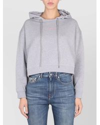 Stella McCartney - Cotton Hooded Sweatshirt - Lyst