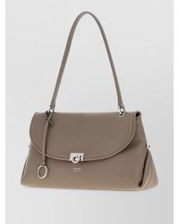 Ferragamo - Sofia 2026 Leather Shoulder Bag Medium Handle - Lyst