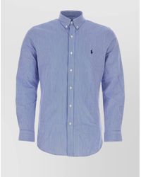 Polo Ralph Lauren - Slim-Fit Stretch Cotton Long-Sleeve Shirt - Lyst