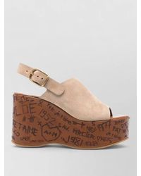 Chloé - Wedge Sandals "Maxime" - Lyst