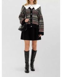 Ganni - Boxy-Fit Cardigan - Lyst
