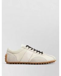 Tod's - Leather Low-Top Sneakers - Lyst
