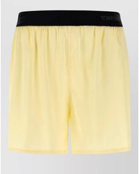 Tom Ford - Silk Knee-Length Shorts - Lyst