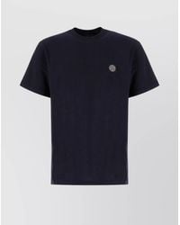 Stone Island - Midnight Crew Neck Cotton T-Shirt - Lyst