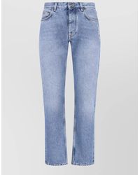Off-White c/o Virgil Abloh - Straight Trousers Belt Loops Back Pockets - Lyst
