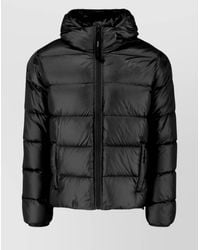 Aspesi - Hooded Quilted Jacket Side Pockets - Lyst