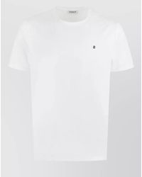Dondup - Cotton Crew Neck T Shirt Short Sleeves - Lyst