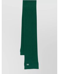 Miu Miu - Ribbed Scarf Made From Virgin Wool Blend - Lyst