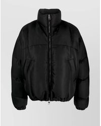 McQueen - Quilted Logo Puffer Jacket - Lyst