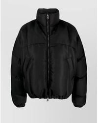 McQueen - Quilted Logo Puffer Jacket - Lyst