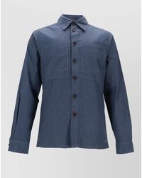Paul Smith - Overshirt Button Cuffs Chest Pockets - Lyst