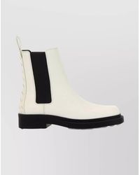 Bottega Veneta - Leather Chelsea Ankle Boots - Lyst