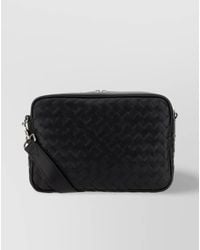 Bottega Veneta - Medium Crossbody Bag With Adjustable Leather Strap - Lyst